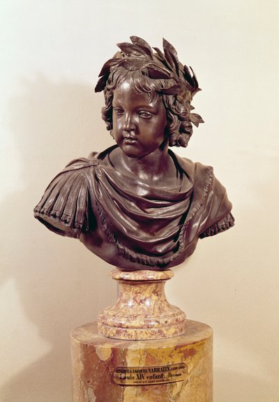 Bust of Louis XIV as a Child by Jacques Sarazin